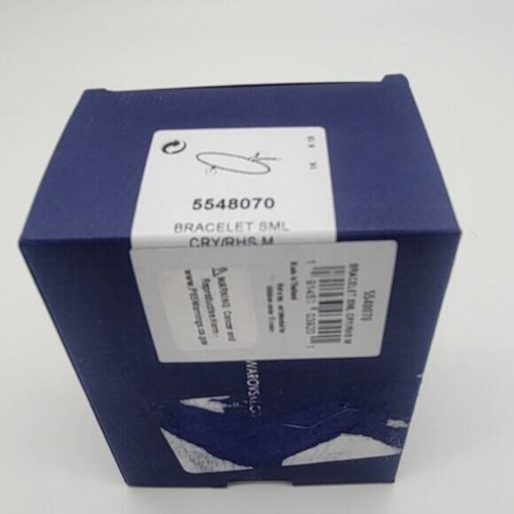 Swarovski Ginger Disc Chain Slide Bracelet NIB - Picture 4 of 6